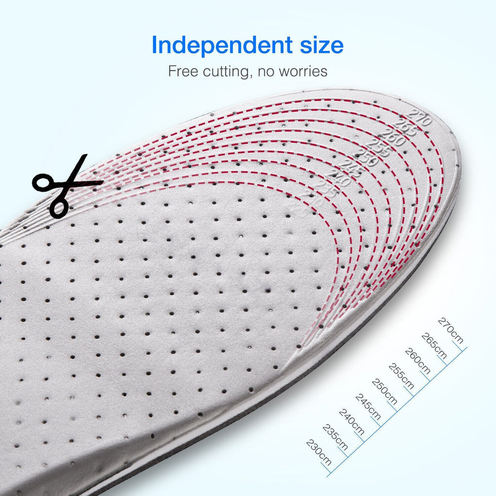 Men Women Invisible Height Increase Insoles Heel Lift Taller Shoe