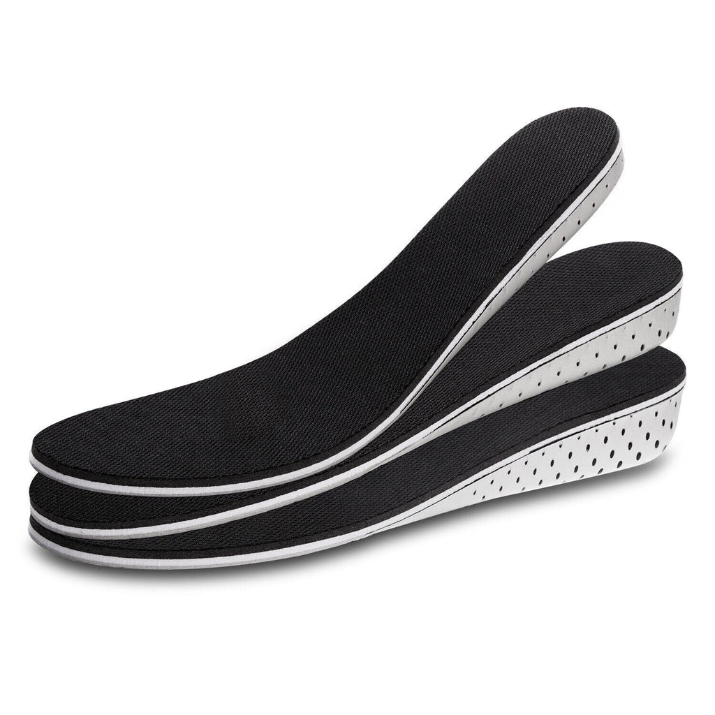 Men Women Invisible Height Increase Insoles Heel Lift Taller Shoe